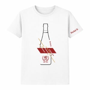 T-shirt Parini 56 White/Red - 40° Anniversario